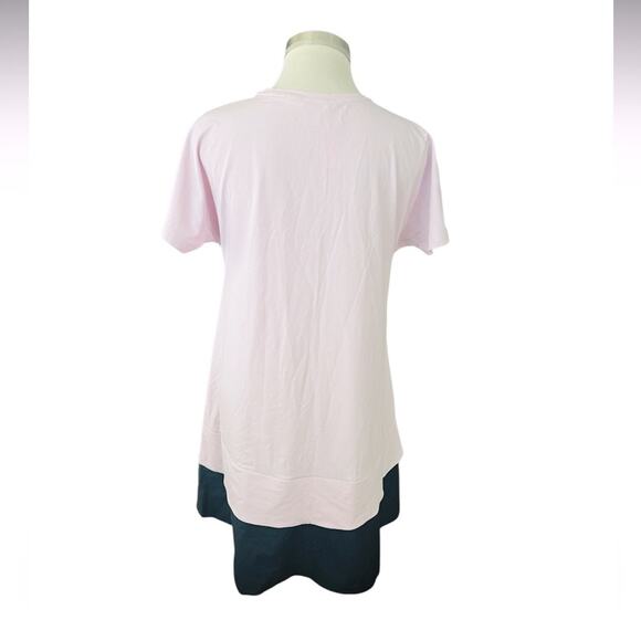 COS Dress With Contrast Hem Pink/Navy Size Small NWOT - Picture 6 of 10